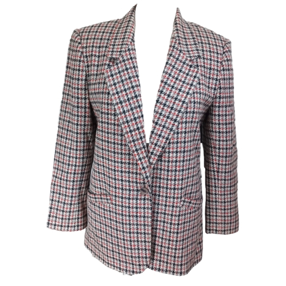 KORET PLAID BLAZER SIZE 12